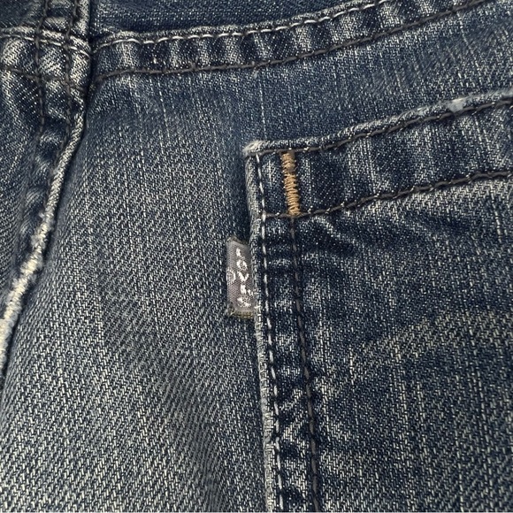 SilverTab Levi’s Vintage True Straight Light-Medium Wash Faded Button Fly Jeans - Picture 4 of 9
